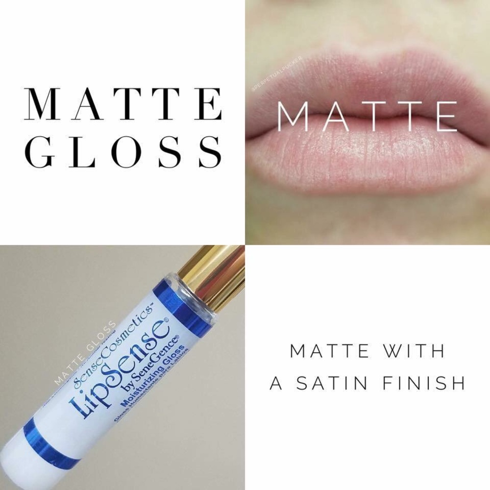 Matte LipSense Gloss!